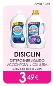 Muchas Perfumerías Disiclin - detergente liquido accion total / oxi ultra oferta