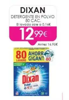 Muchas Perfumerías Dixan - detergente en polvo oferta