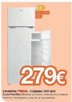 Expert Teka - 2 puertas 11388004/rtf 3210 oferta