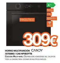 Expert Candy - horno multifuncion 33703882/ca6 np5b3ytb oferta