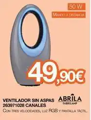 Expert Abril - ventilador sin aspas 263971028 canales oferta