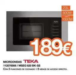 Expert Teka - microondas oferta