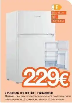 Expert Infiniton - 2 puertas fg858d8weh oferta
