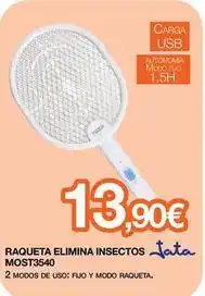 Expert Jata - raqueta insectosa oferta