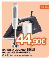 Expert Braun - batidora de mano 0x2211507 minipimer 5 oferta