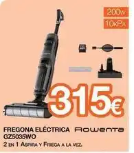 Expert Rowenta - fregona eléctrica gz5035wo oferta