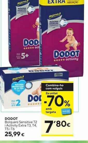 Caprabo Pañales dodot oferta