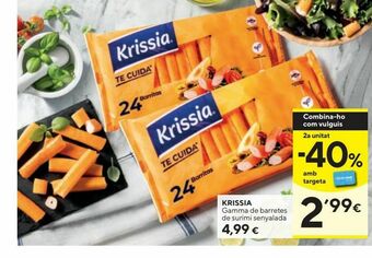 Caprabo Surimi krissia oferta