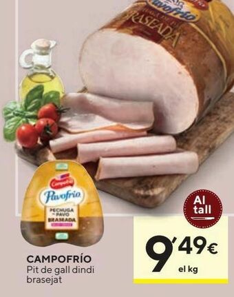 Caprabo Pechuga de pavo campofrío oferta