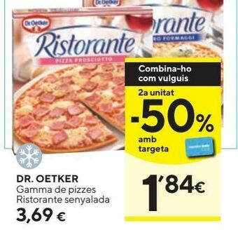 Caprabo Pizza dr oetker oferta