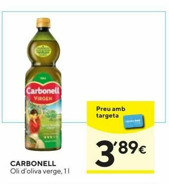 Caprabo Aceite de oliva carbonell oferta
