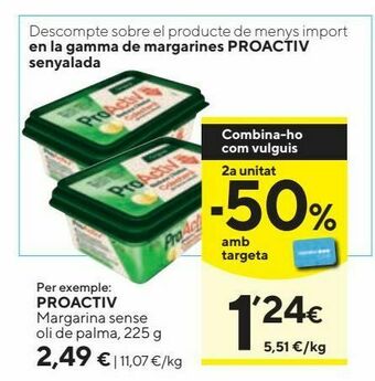 Caprabo Margarina oferta