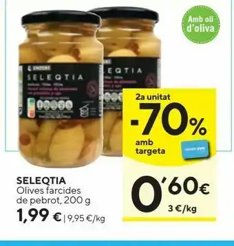 Caprabo Aceitunas seleqtia oferta