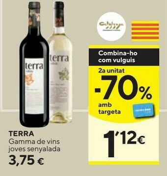 Caprabo Vino terra oferta