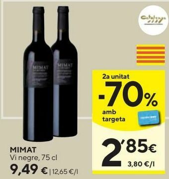 Caprabo Vino tinto oferta