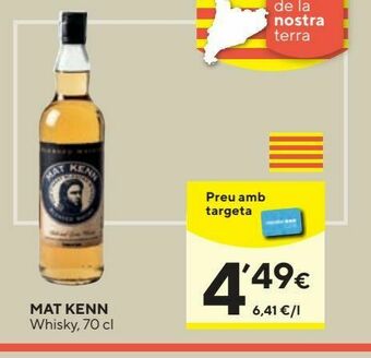 Caprabo Whisky mat kenn oferta