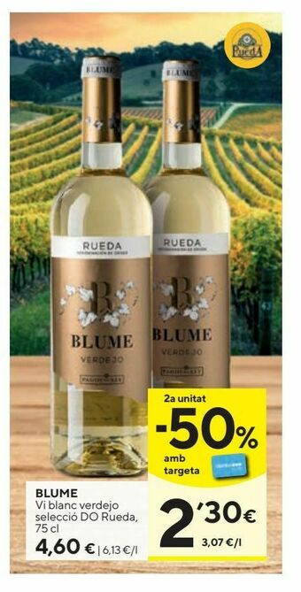 Caprabo Vino blanco blume oferta