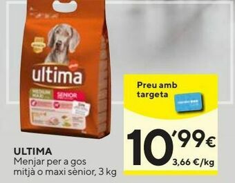 Caprabo Comida para perros última oferta