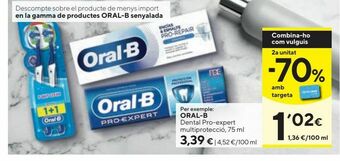 Caprabo Dentífrico oral b oferta