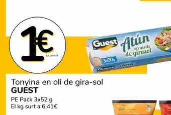 Supeco Toniya en oli de gira-sol guest oferta