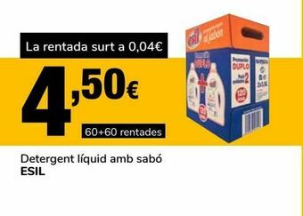 Supeco Detergent líquid amb sabó esil oferta