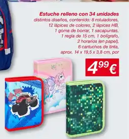 KIK Estuche relleno con 34 unidades oferta