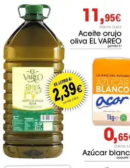 Cash Ifa EL VAREO Aceite orujo oliva oferta