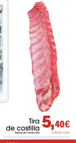 Cash Ifa Tira de costilla oferta