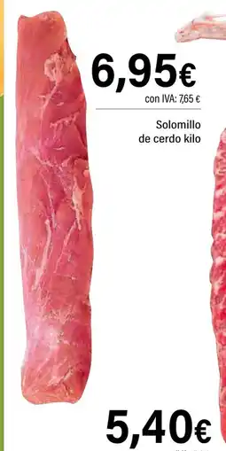 Cash Ifa Solomillo de cerdo oferta