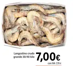 Cash Ifa Langostino crudo grande oferta