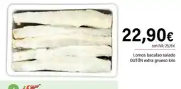 Cash Ifa OUTÓN Lomos bacalao salado extra grueso oferta