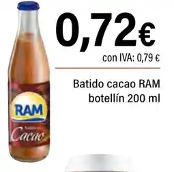 Cash Ifa RAM Batido cacao oferta
