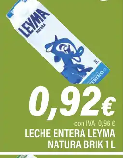 Cash Ifa Leche entera natura brik oferta