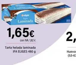 Cash Ifa IFA ELIGES Tarta helada laminada oferta