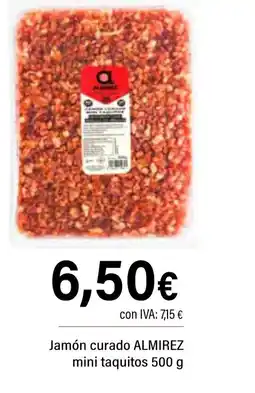Cash Ifa ALMIREZ Jamón curado mini taquitos oferta