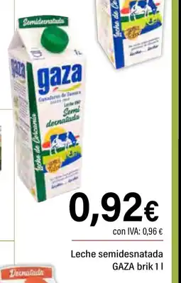 Cash Ifa GAZA Leche semidesnatada oferta