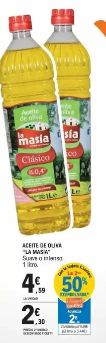 E.Leclerc "La Masia" Aceite de Oliva 1 litro oferta