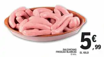 E.Leclerc Salchichas Frescas Blancas oferta