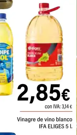 Cash Ifa IFA ELIGES Vinagre de vino blanco oferta