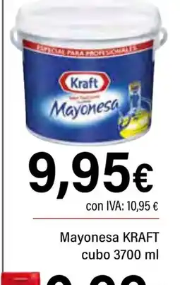 Cash Ifa KRAFT Mayonesa cubo oferta