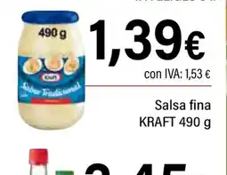 Cash Ifa KRAFT Salsa fina oferta