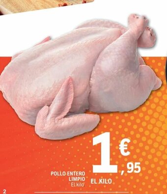 E.Leclerc Pollo Entero Limpio oferta