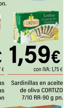Cash Ifa CORTIZO Sardinillas en aceite de oliva oferta