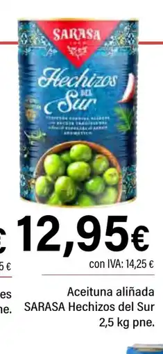 Cash Ifa SARADA Aceituna aliñada Hechizos del Sur oferta