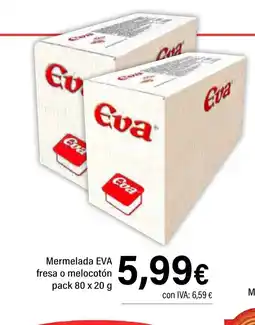 Cash Ifa EVA Mermelada fresa o melocotón oferta