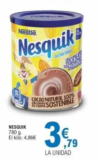 E.Leclerc Nestlé Nesquik 780g oferta