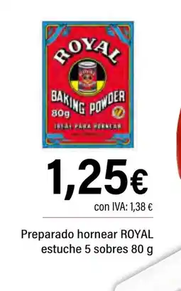 Cash Ifa ROYAL Preparado hornear estuche 5 sobres oferta