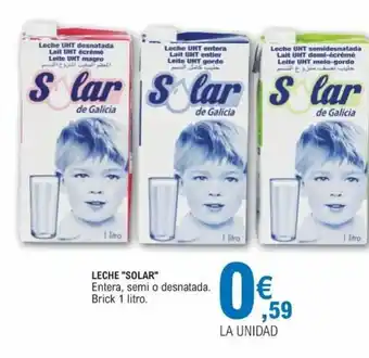 E.Leclerc "Solar" Leche 1 litro oferta