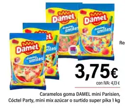 Cash Ifa DAMEL Caramelos goma mini Parisien, Cóctel Party, mini mix azúcar o surtido super pika oferta
