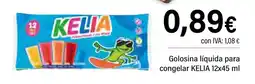 Cash Ifa KELIA Golosina líquida para congelar oferta